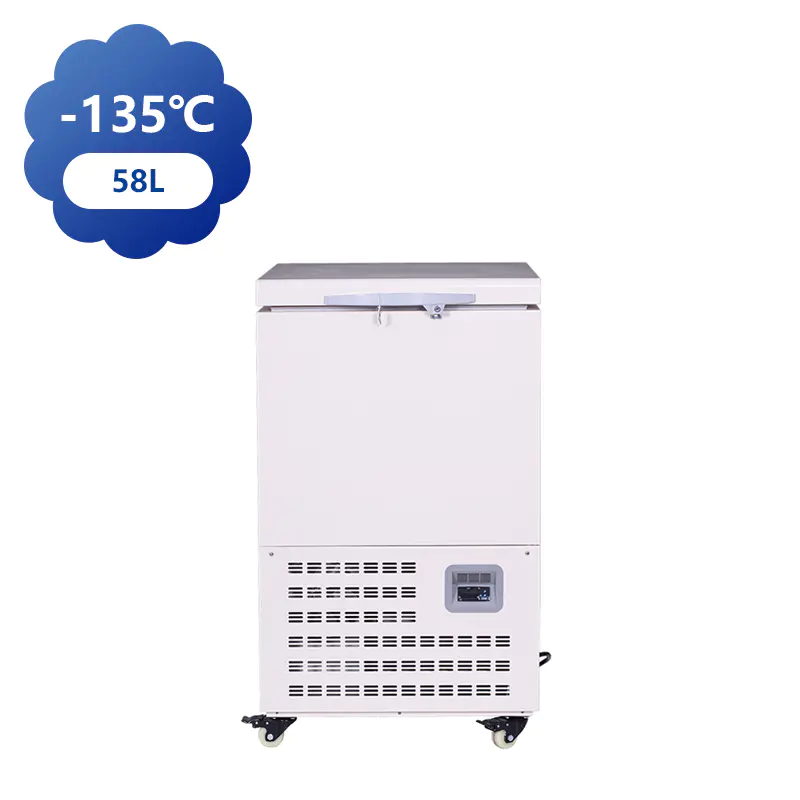 58L -135℃超低温保存箱工业实验室专 工业级深冷存储 实验室生物样本冰箱 超低温冷柜
